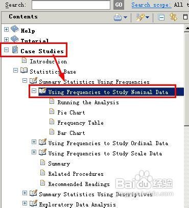spss如何利用case studies来自学