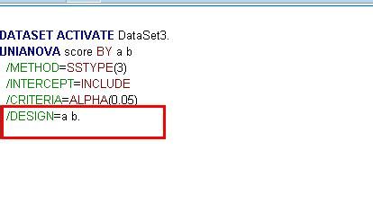 spss 2因素嵌套设计数据处理方法